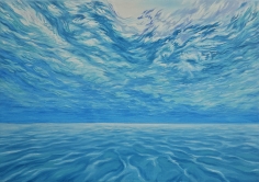 Nikolina Kovalenko oil painting "The Ocean of Clouds".