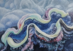 Nikolina Kovalenko's sold oil painting "The Clam."