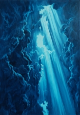 Nikolina Kovalenko's sold oil painting "Cloud Canyon."