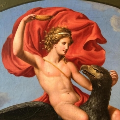 Detail of Painting of Ganymede.