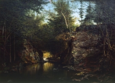 Sold painting by James Hope entitled "Crystal Creek".