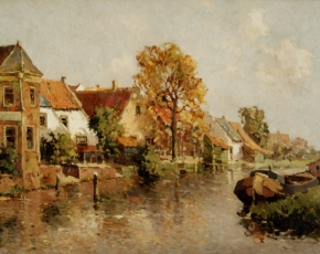 Artist Johannes Delfgaauw 1882-1947.