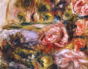 Artist Pierre August Renoir 1841-1919.