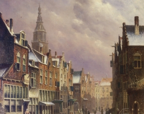 Artist Oene Romkes de Jongh 1812-1896.