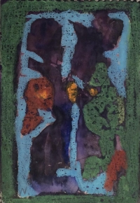 Untitled 1961 painting by Norris Embry.