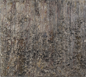 Rum Boat 1983 painting by Larry Poons.