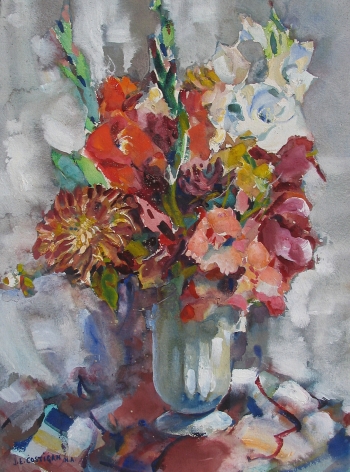 "Flower Arrangement" by John Costigan.