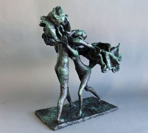 Yulla Lipchitz bronze entitled "The Dance".