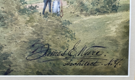 Ware signature on "The Hotel Earlington".