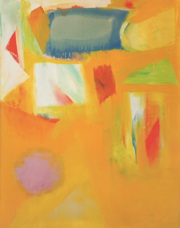 John Grillo untitled 1963 abstract oil painting.