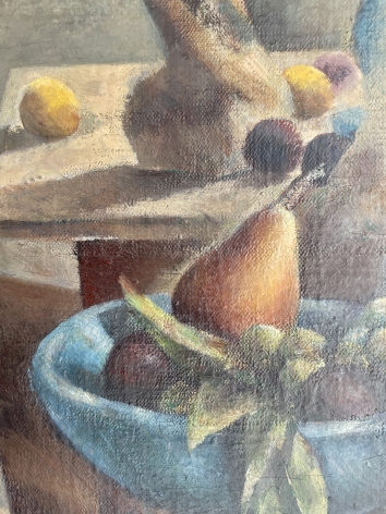 Detail of "Blue Compote" by Henry Lee McFee.
