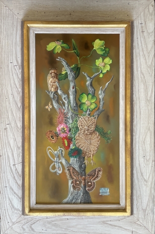Frame on "Tree of Life" by Aaron Bohrod.