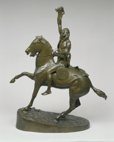 Frederic Remington sold sculpture "The Scalp".